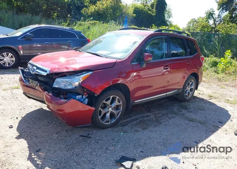 2016 Subaru Forester 2.5I Touring из США, поврежденный, VIN JF2SJAXC6GH513679